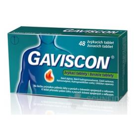 GAVISCON žuvacie tablety