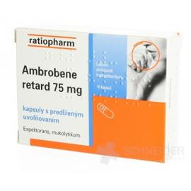 Ambrobene retard 75 mg, 10 kapsúl s predĺženým uvoľňovaním