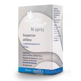 Koloidné striebro N sprej 30 ppm