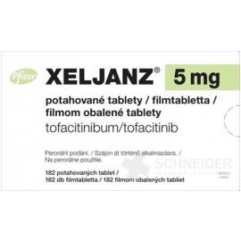 XELJANZ 5 mg filmom obalené tablety