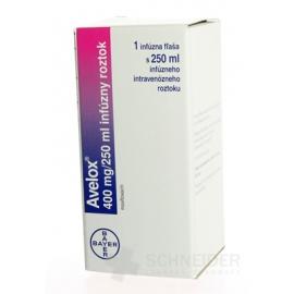 Avelox 400 mg/250 ml infúzny roztok