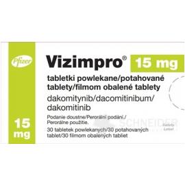 Vizimpro 15 mg filmom obalené tablety