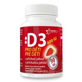 NUTRICIUS Vitamín D3 pre deti 400 IU