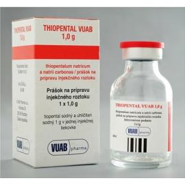 Thiopental VUAB 1,0 g