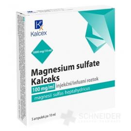 Magnesium sulfate Kalceks 100 mg/ml