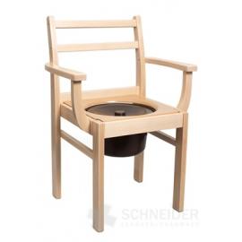 Toaletné kreslo drevené TK-D