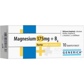 MAGNESIUM 375 mg + B6 forte s vitamínom C, eff.tbl.10