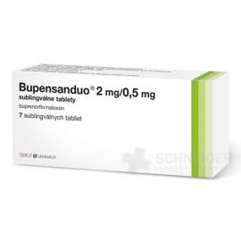 Bupensanduo 2 mg/0,5 mg sublingválne tablety
