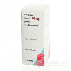 Omeprazol Sandoz 40 mg prášok na infúzny roztok