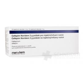 Cefepím Noridem 2 g