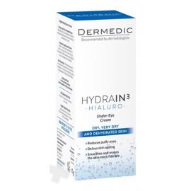 DERMEDIC HYDRAIN3 HIALURO OČNÝ KRÉM
