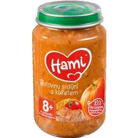 Hami príkrm Cestoviny s tekvicou a kuraťom