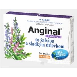 Dr. Müller ANGINAL so šalviou a sladkým drievkom