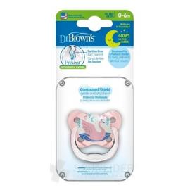 Dr.BROWN´S CUMLÍK PreVent ORTODONT SVIETIACI