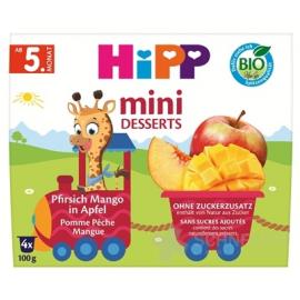 HiPP BIO 100% Ovocie Jablká s broskyňami