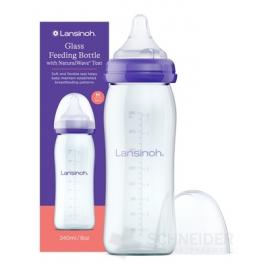 Lansinoh Sklenená dojčenská fľaša