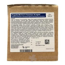 Propofol MCT/LCT Fresenius 10 mg/ml
