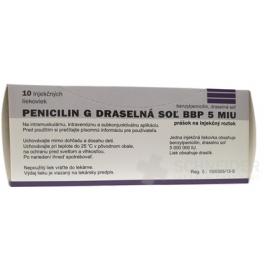 PENICILIN G DRASELNÁ SOĽ BBP 5 MIU