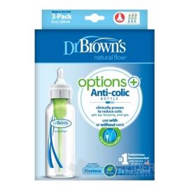 Dr.BROWN´S DOJČENSKÁ FĽAŠA OPTIONS+ 250 ml TRIPACK