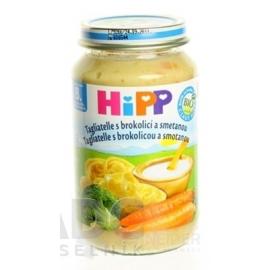 HiPP Príkrm Tagliatelle, brokolica, smotana