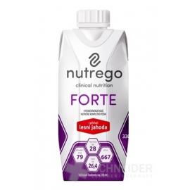 Nutrego FORTE s príchuťou lesná jahoda