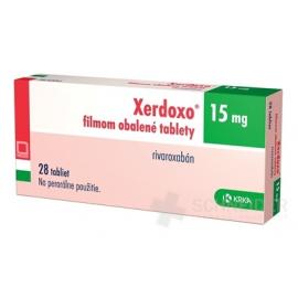Xerdoxo 15 mg filmom obalené tablety