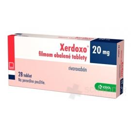 Xerdoxo 20 mg filmom obalené tablety