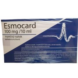 ESMOCARD 100 mg/10 ml injekčný roztok