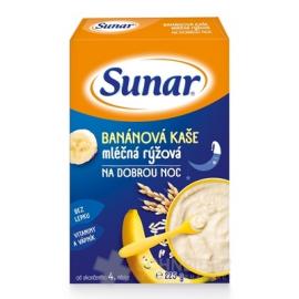 Sunar BANÁNOVÁ KAŠA mliečna ryžová NA DOBRÚ NOC