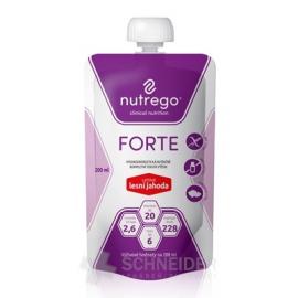 Nutrego FORTE s príchuťou lesná jahoda