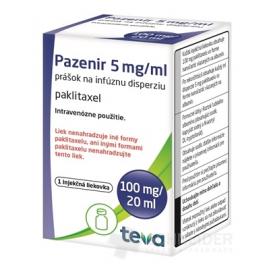 Pazenir 5 mg/ml prášok na infúznu disperziu