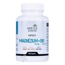 Adelle Davis Magnézium (200 mg) + B6 (40 mg)