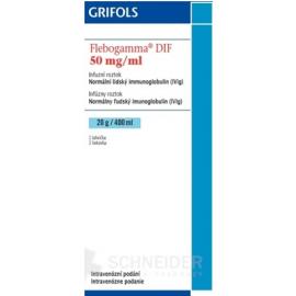 Flebogamma DIF 50 mg/ml infúzny roztok