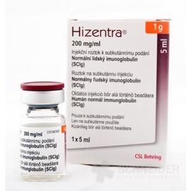 Hizentra 200 mg/ml roztok na subkutánnu injekciu
