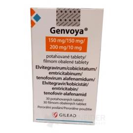 Genvoya 150 mg/150 mg/200 mg/10 mg