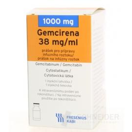 Gemcirena 38 mg/ml prášok na infúzny roztok