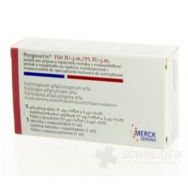 Pergoveris 150 IU/75 IU