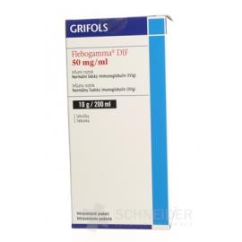 Flebogamma DIF 50 mg/ml infúzny roztok
