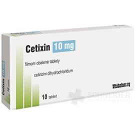 Cetixin 10 mg filmom obalené tablety