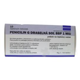 PENICILIN G DRASELNÁ SOĽ BBP 1 MIU