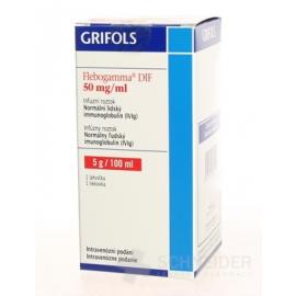 Flebogamma DIF 50 mg/ml infúzny roztok