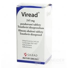 Viread 245 mg filmom obalené tablety