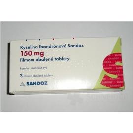 Kyselina ibandrónová Sandoz 150 mg