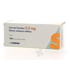 Letrozol Sandoz 2,5 mg filmom obalené tablety