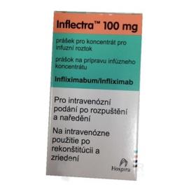 Inflectra 100 mg prášok na infúzny koncentrát
