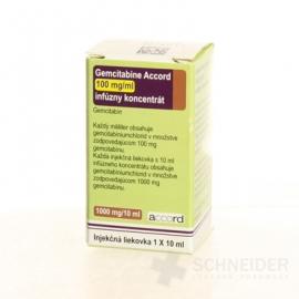 Gemcitabine Accord 100 mg/ml infúzny koncentrát
