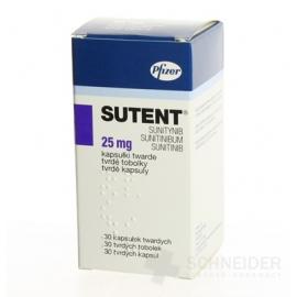 Sutent 25 mg tvrdé kapsuly