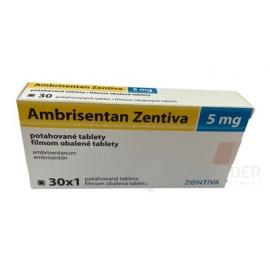 Ambrisentan Zentiva 5 mg filmom obalené tablety