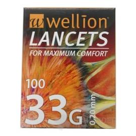 Wellion LANCETS 33G - Lanceta sterilná