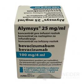 Alymsys 25 mg/ml koncentrát na infúzny roztok